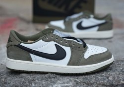 Detailed Look At The Air Jordan 1 Low OG “Medium Olive”