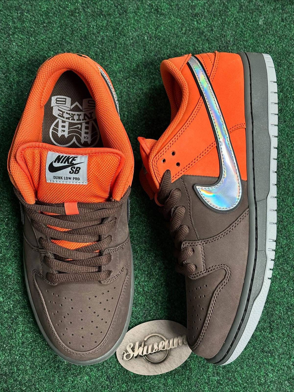 Muni Fast Pass Nike Sb Dunk Brown Orange 10