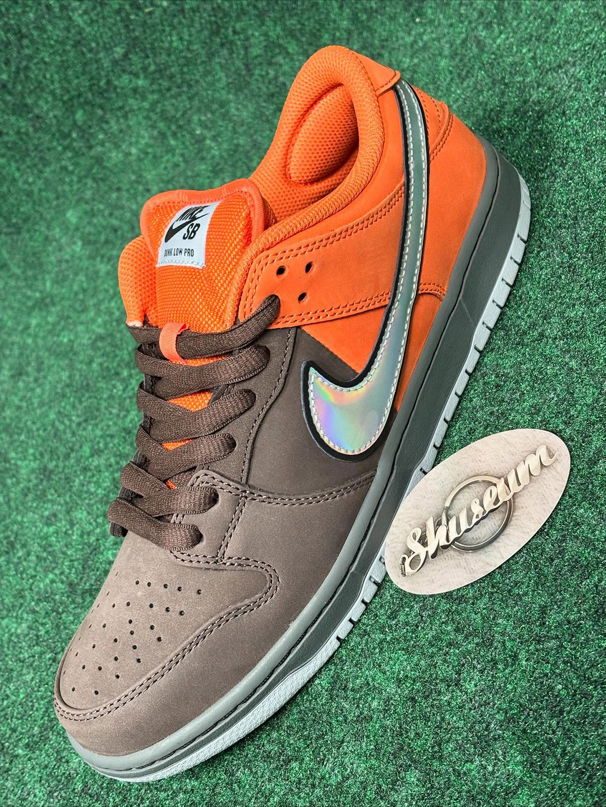 Muni Fast Pass Nike Sb Dunk Brown Orange 13