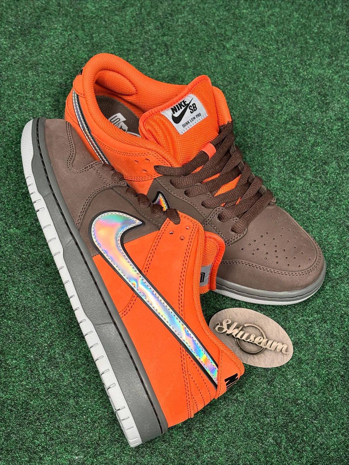 Muni Fast Pass Nike Sb Dunk Brown Orange 5