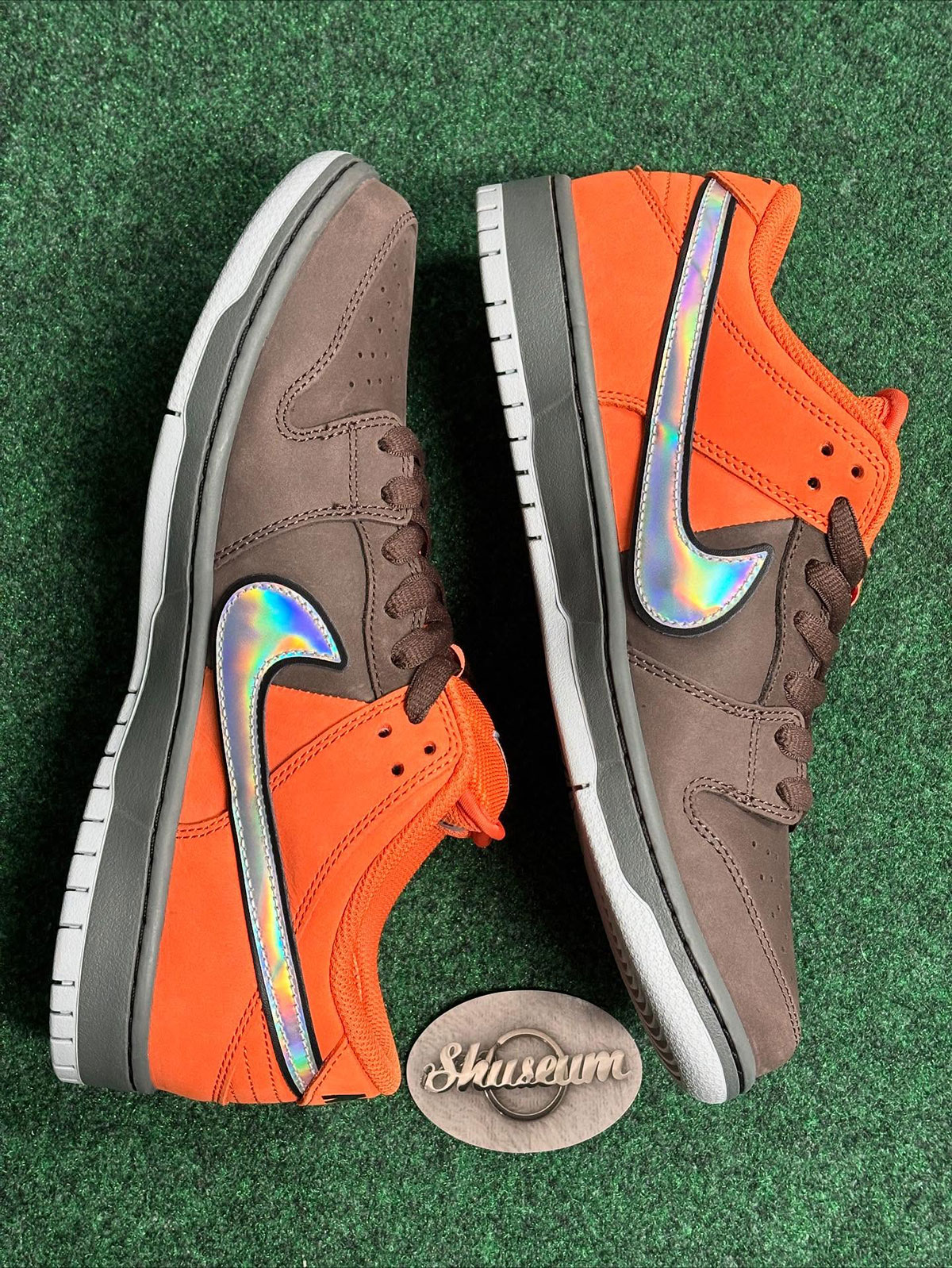 Muni Fast Pass Nike Sb Dunk Brown Orange 7