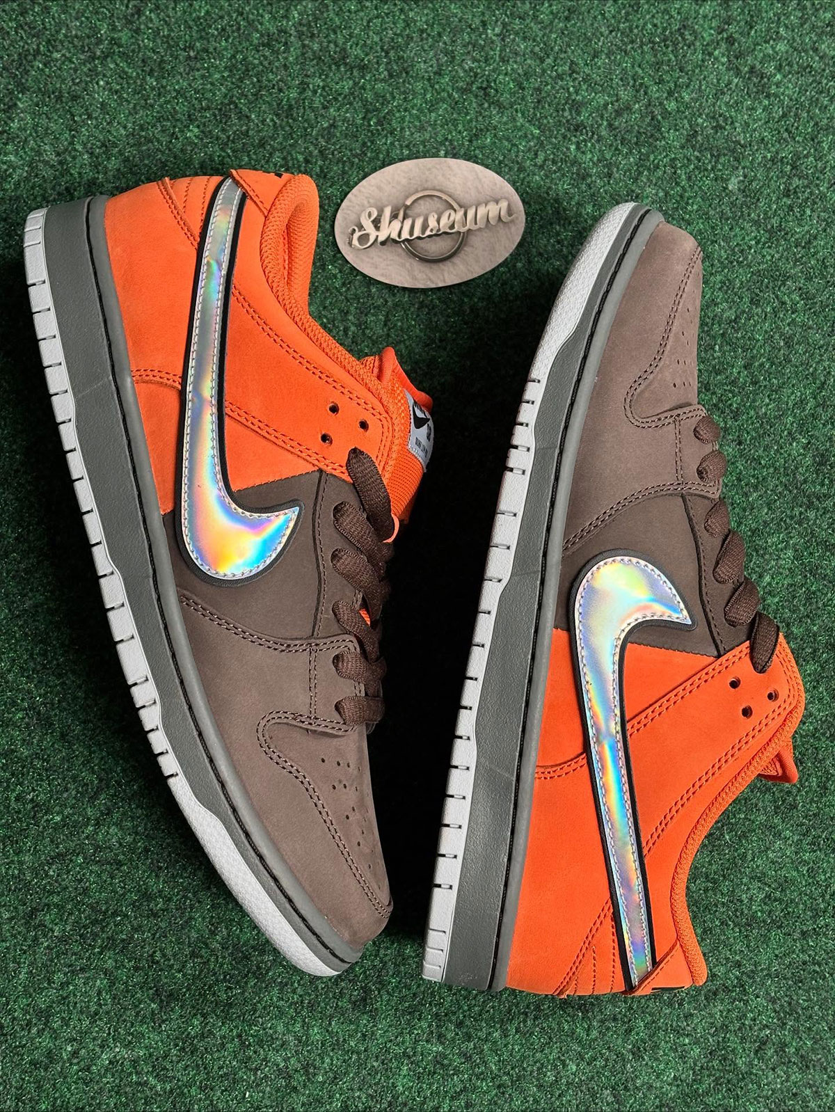 Muni Fast Pass Nike Sb Dunk Brown Orange 8