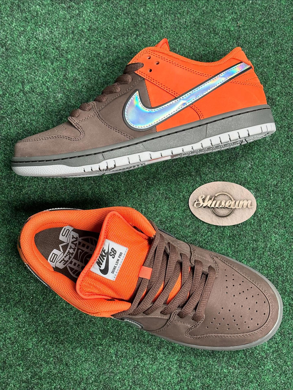 Muni Fast Pass Nike Sb Dunk Brown Orange 9