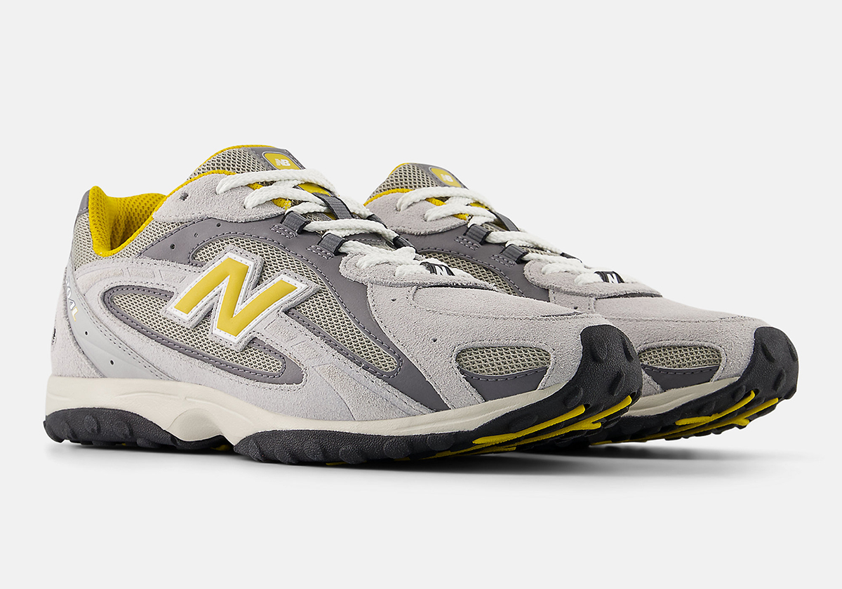 The New Balance 204L Goes Sporty With A “Grey/Yellow”