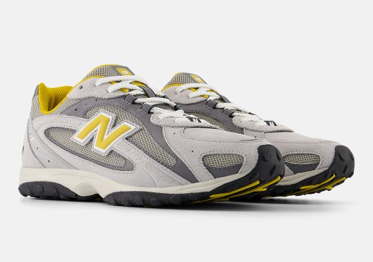 The New Balance 204L Goes Sporty With A “Grey/Yellow”