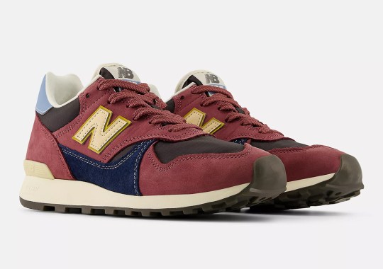 The New Balance 475 Comeback Continues In “Washed Burgundy”