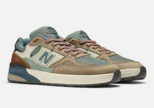 The New Balance Numeric 933 Plants An Inventive "New Spruce" Edition