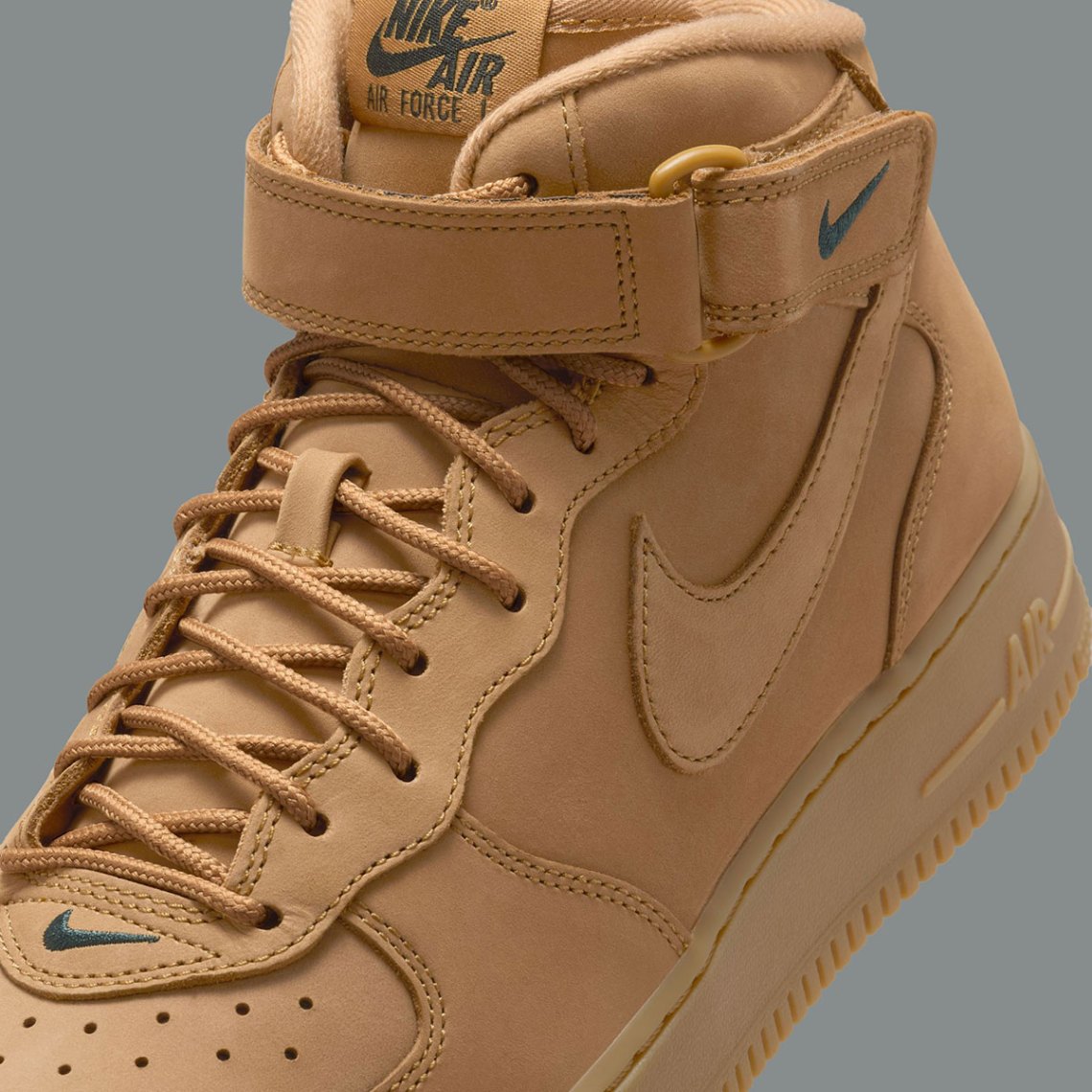 nike air force 1 mid flax 715889 200 release date 6