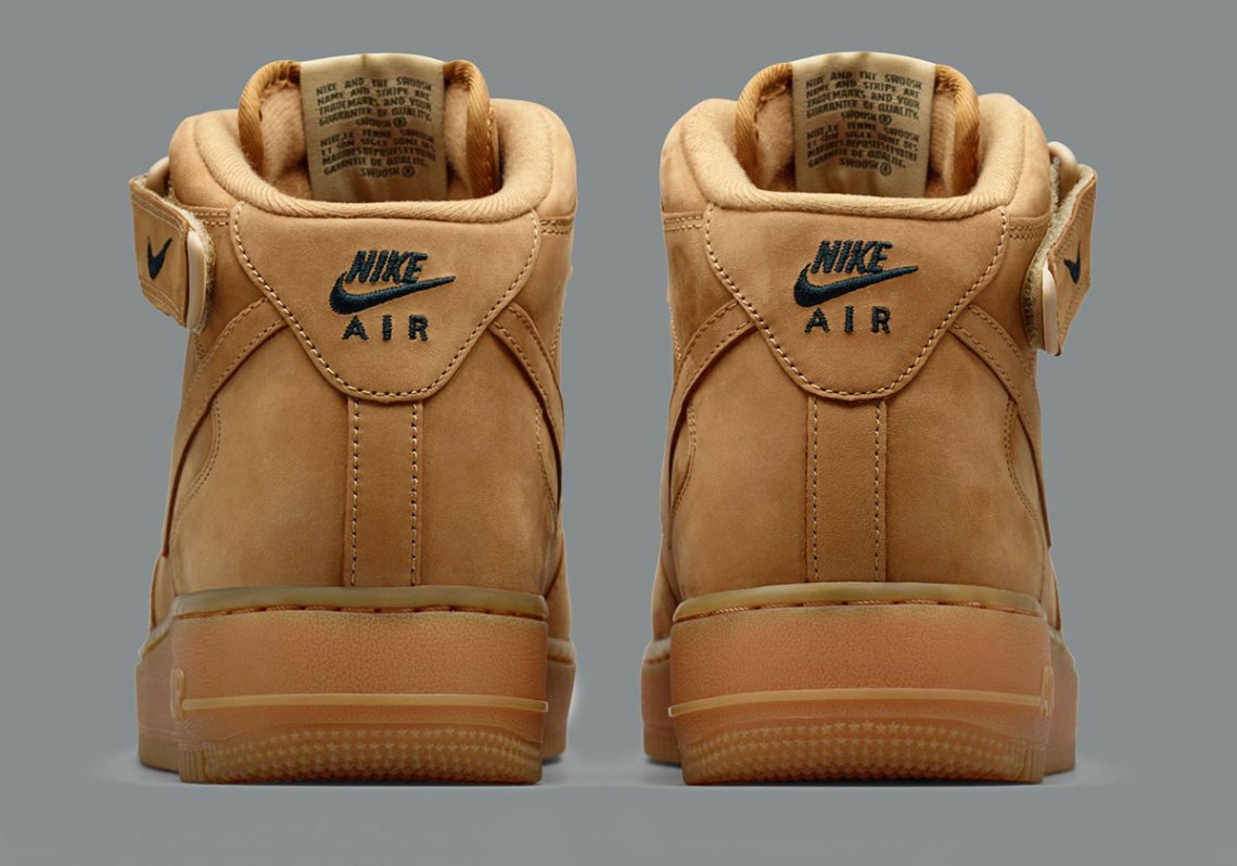 nike air force 1 mid flax 715889 200 release date 7