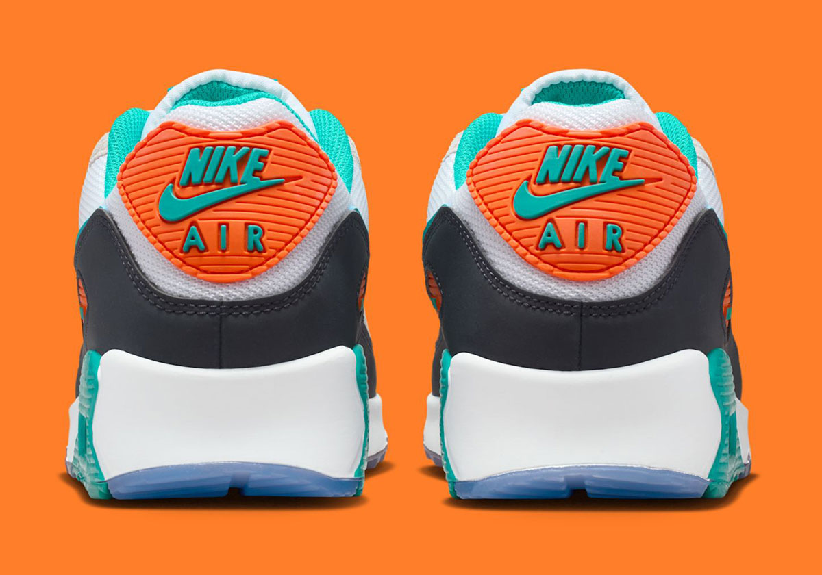 Nike Air Max 90 Miami Dolphins Ii7590 100 7