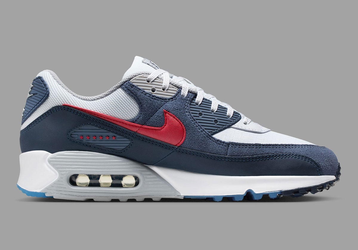 Nike Air Max 90 New England Patriots Ii7591 100 3