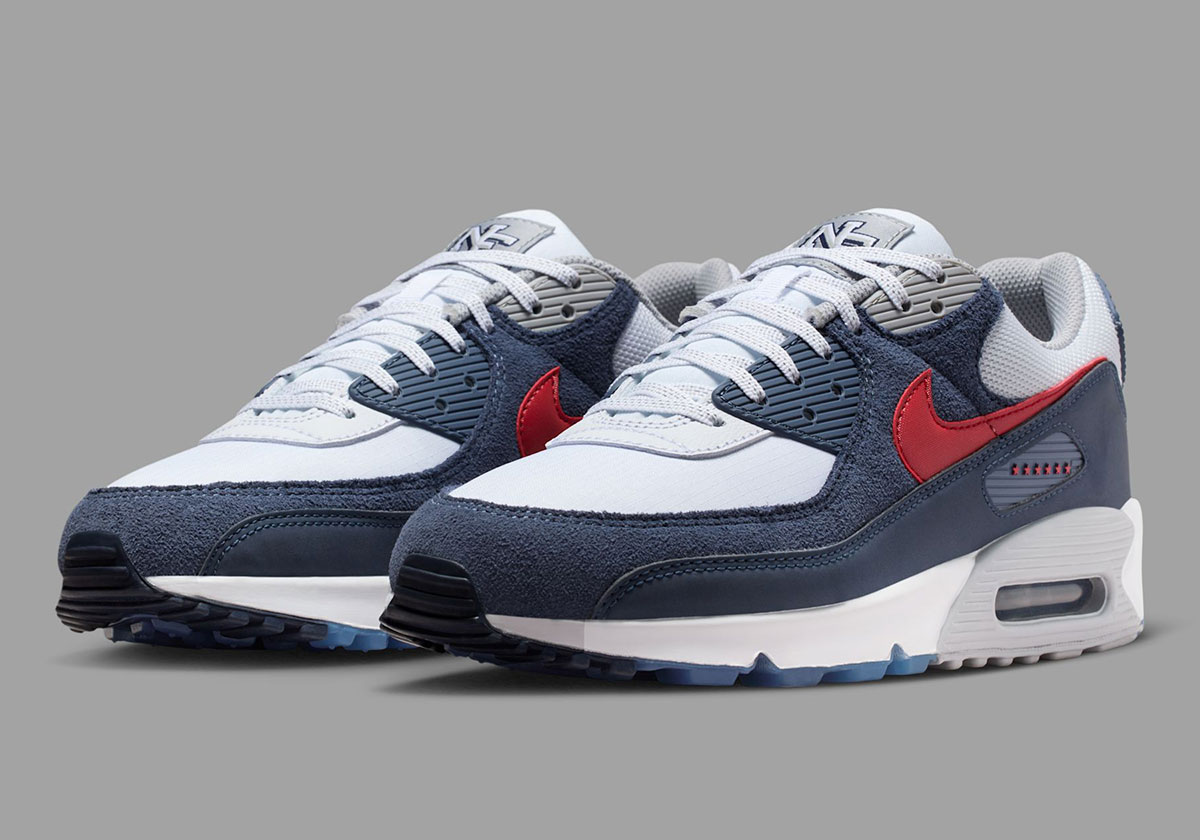 Nike Air Max 90 New England Patriots Ii7591 100 5