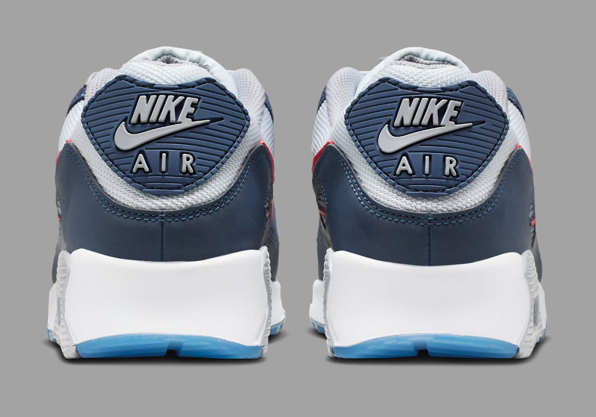 Nike Air Max 90 New England Patriots Ii7591 100 6