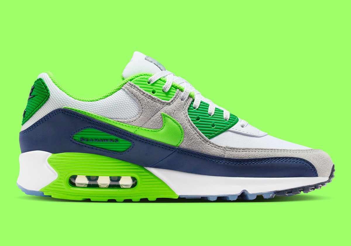 Nike Air Max 90 Seattle Seahawks Ii7534 100 4