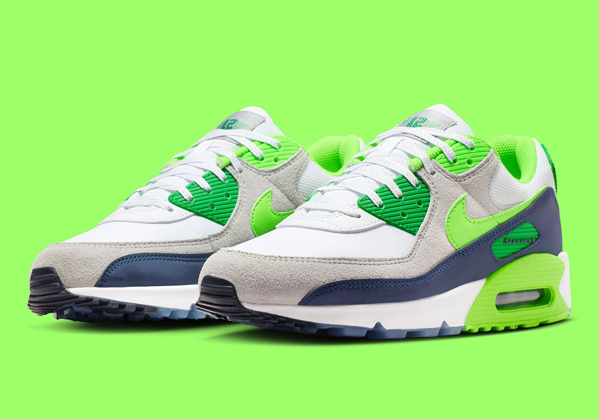 Nike Air Max 90 Seattle Seahawks Ii7534 100 6