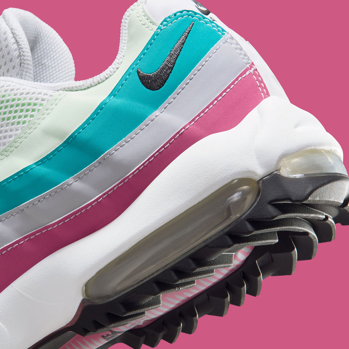 Кроссовки Nike Air Max 95 Golf Peony Volt оттенка Пыльный кактус Антрацит Hv4696 600 8