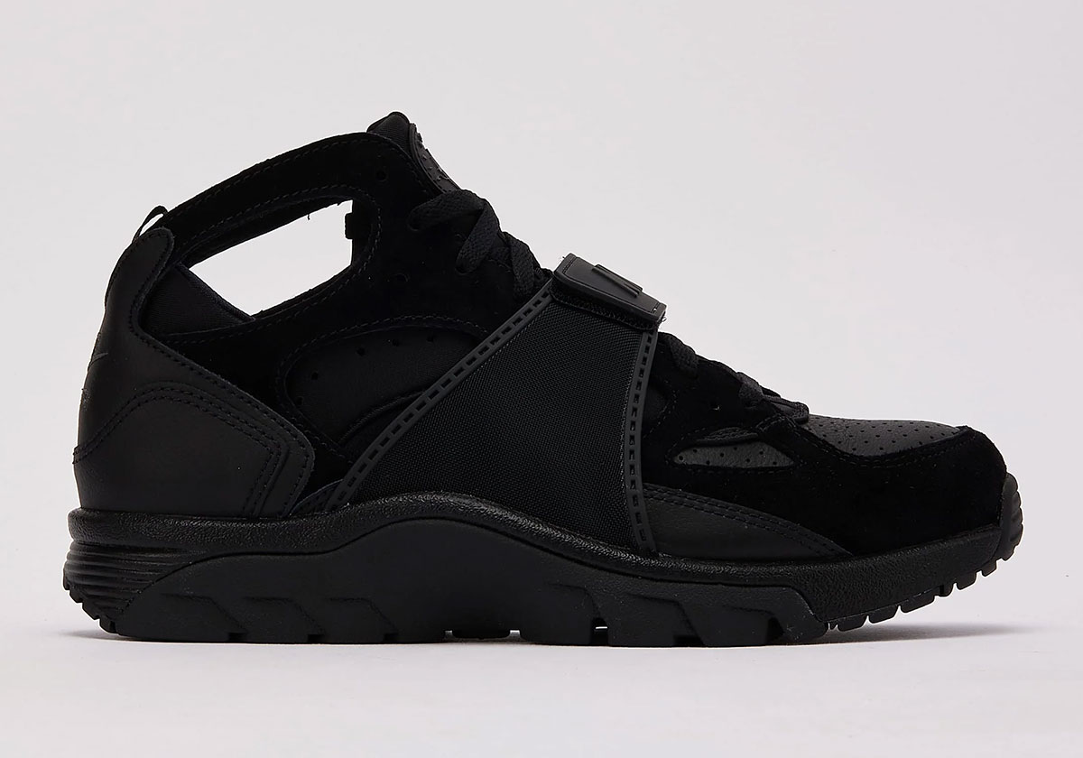 Nike Air Trainer Huarache Triple Black Ib0497 002 1