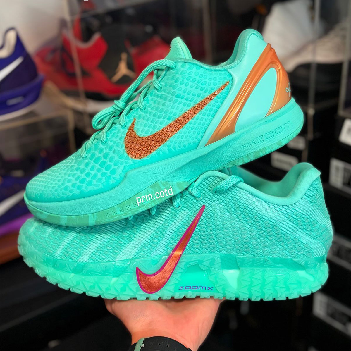 Nike Ja 3 Turquoise Red 3