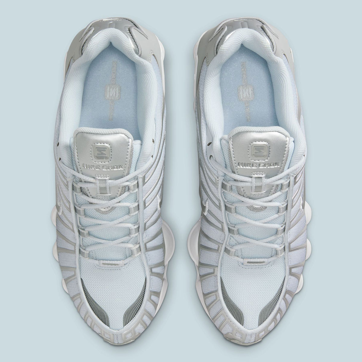 Nike Shox Tl Pure Platinum Smoke Grey Metallic Silver Io1912 043 1