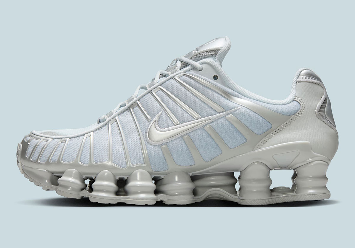 Nike Shox Tl Pure Platinum Smoke Grey Metallic Silver Io1912 043 2