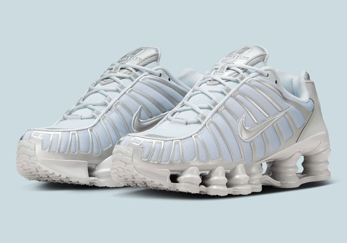 The Nike Shox TL Is Ready For Everyday Wear In “Pure Platinum”