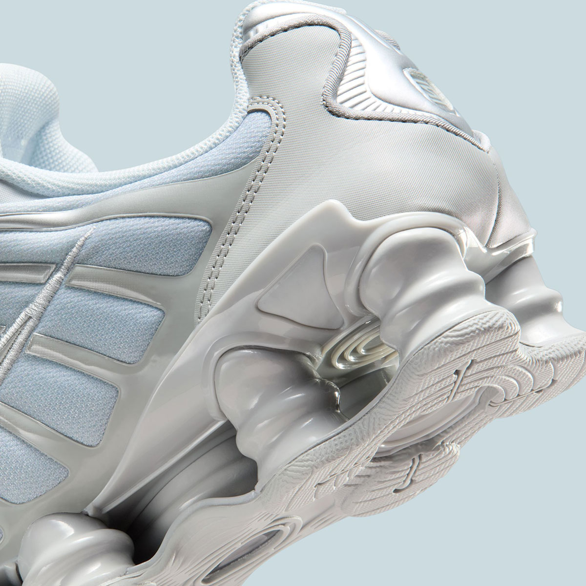 Nike Shox Tl Pure Platinum Smoke Grey Metallic Silver Io1912 043 8