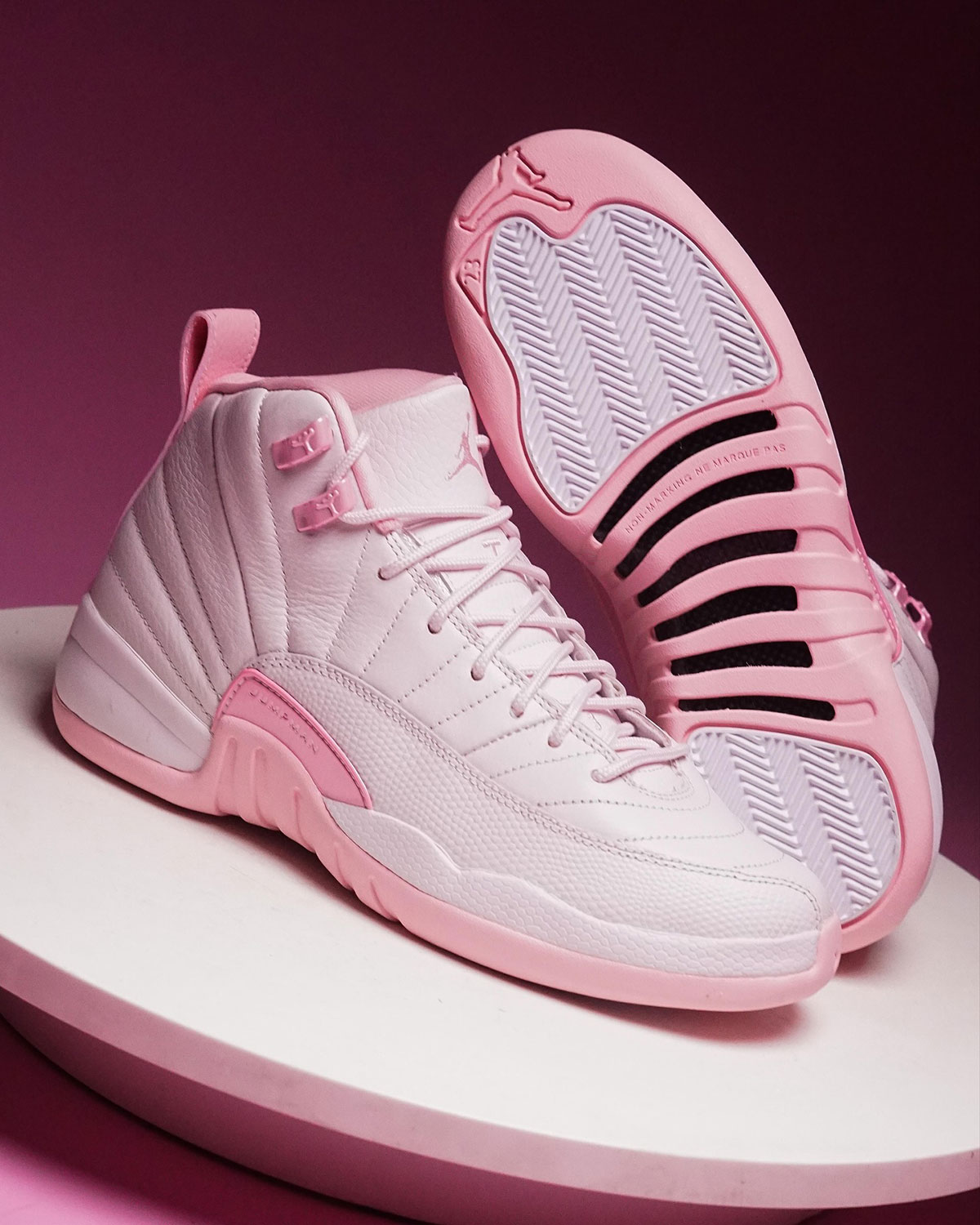 Pearl Pink Jordan 12s 1