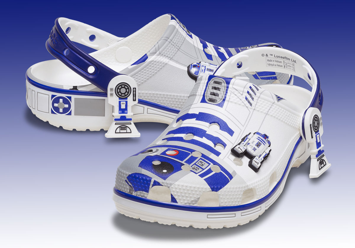 R2d2 Star Wars Crocs Classic Clog 211490 90h 4