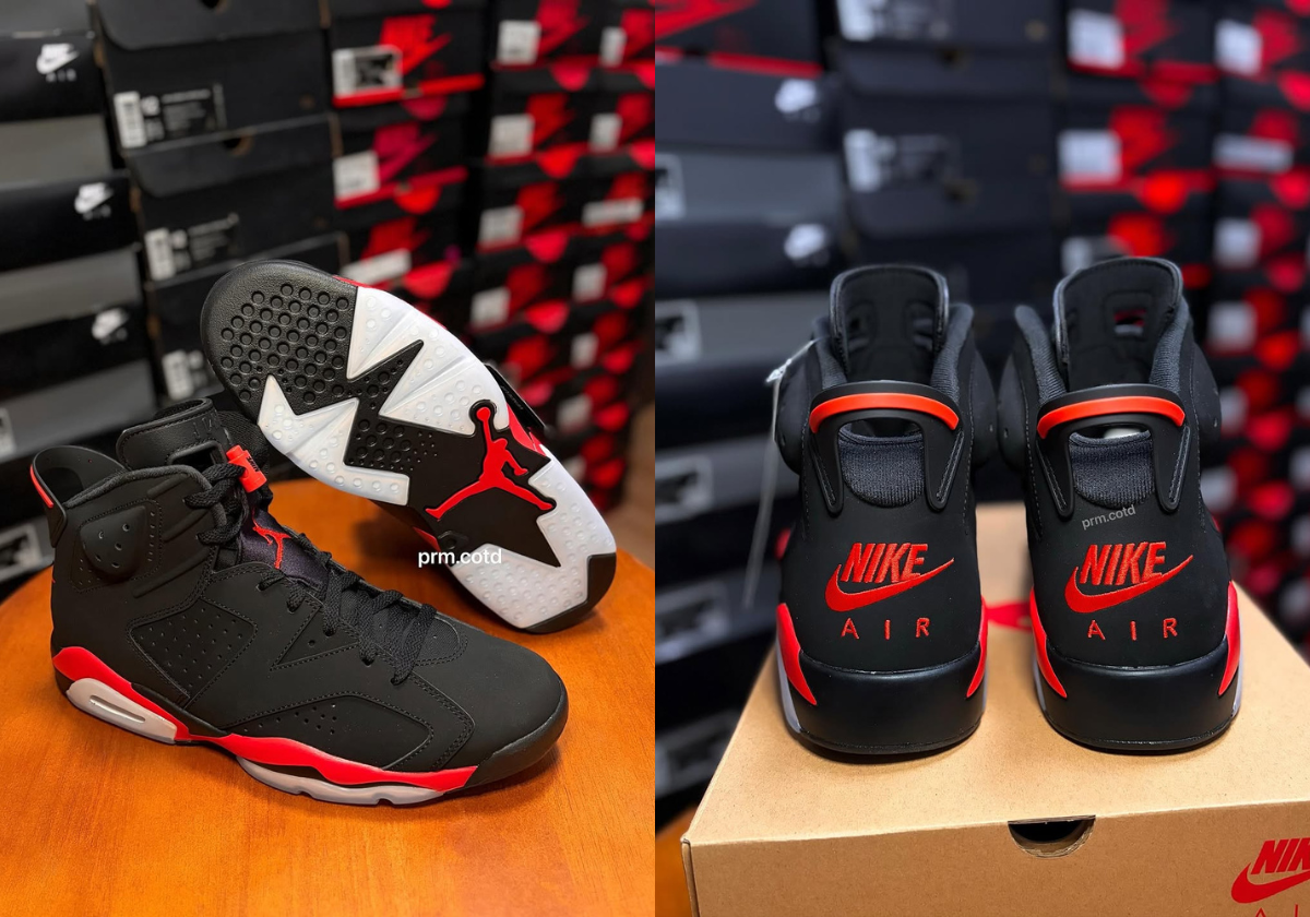 The Air Jordan 6 “Reverse Infrared” Simulates An Actual Unreleased Sample