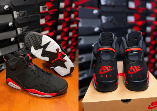 The Air Jordan 6 “Reverse Infrared” Simulates An Actual Unreleased Sample