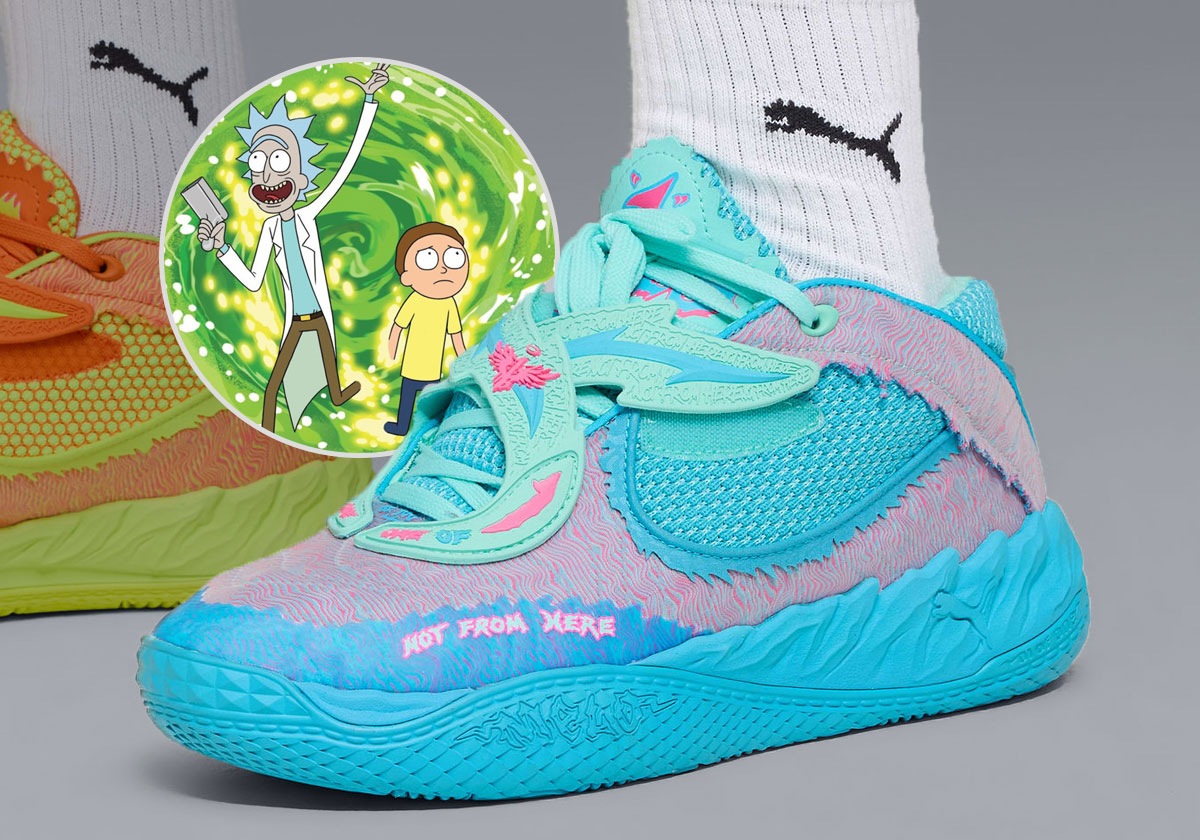 Lamelo Ball And Rick And Morty Return On The PUMA MB.05