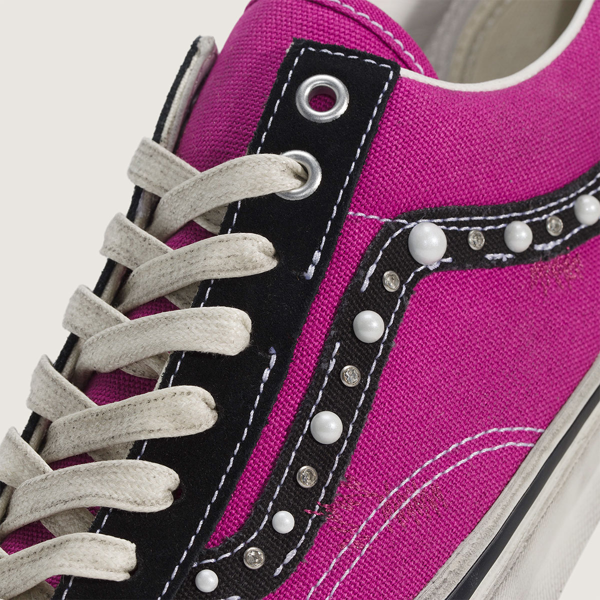 Vans Old Skool 36 Pearlized Pink Vn000e8vhle 1
