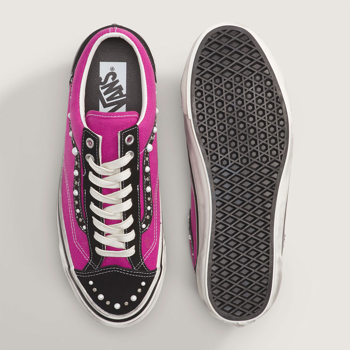 Vans Old Skool 36 Pearlized Pink Vn000e8vhle 4