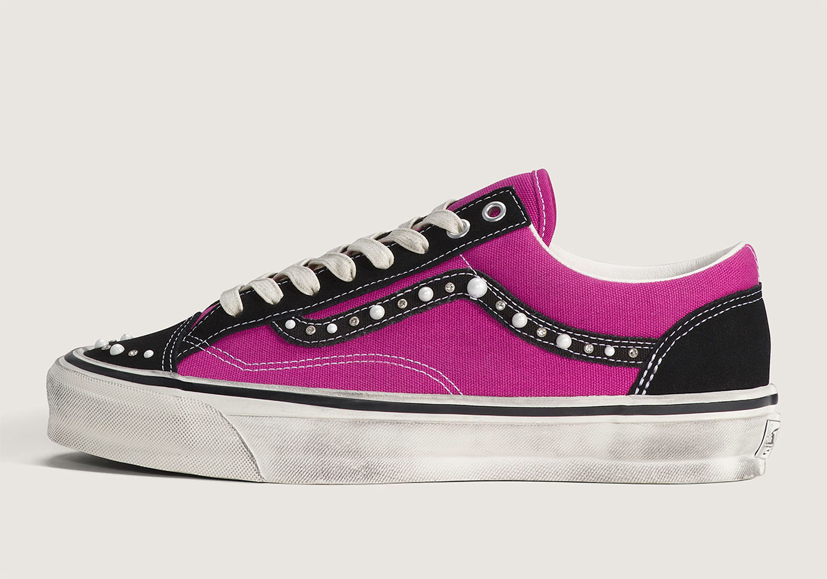 Vans Old Skool 36 Pearlized Pink Vn000e8vhle 6
