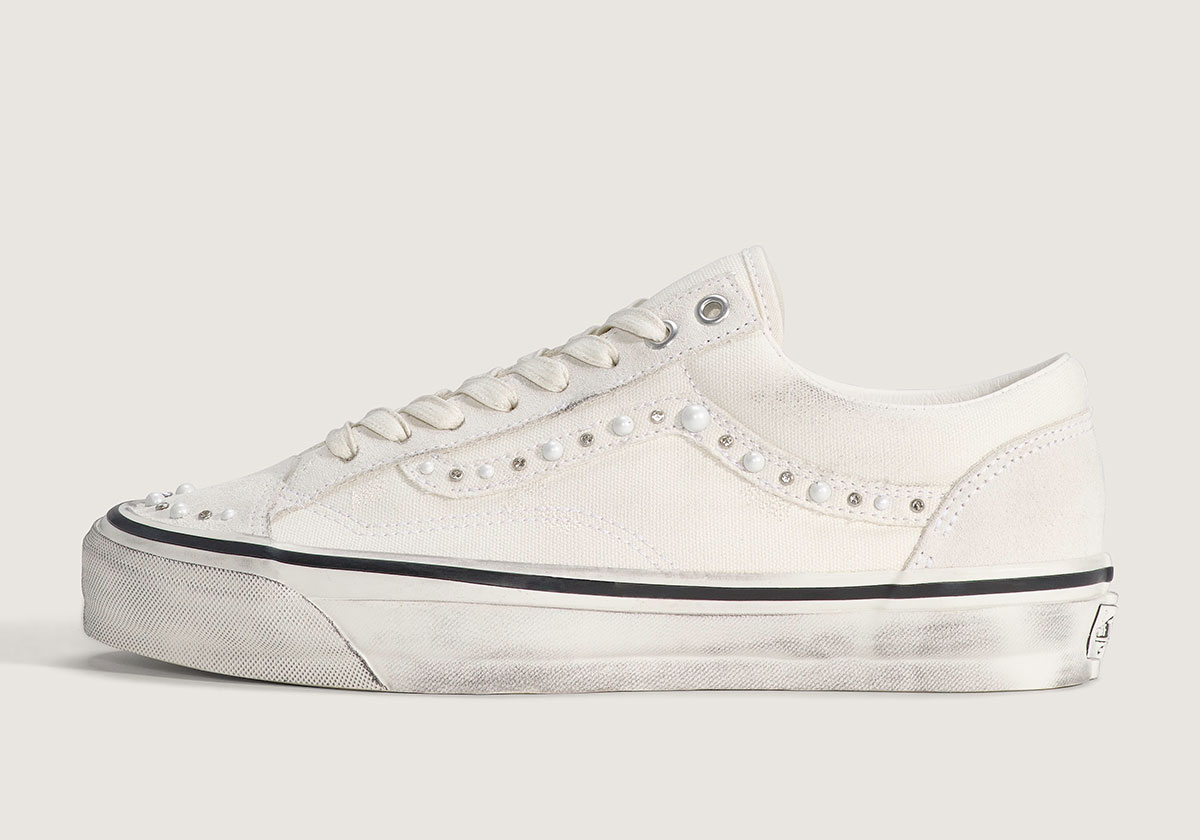 Vans Old Skool 36 Pearlized White Vn000e8vccz 6