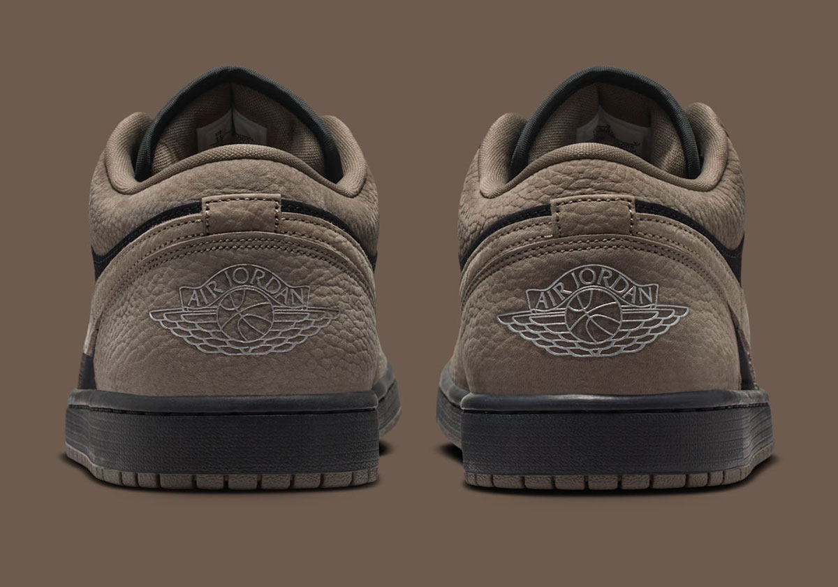 Air Jordan 1 Low Black Light Wild Mango Olive Grey Ib7109 005 2