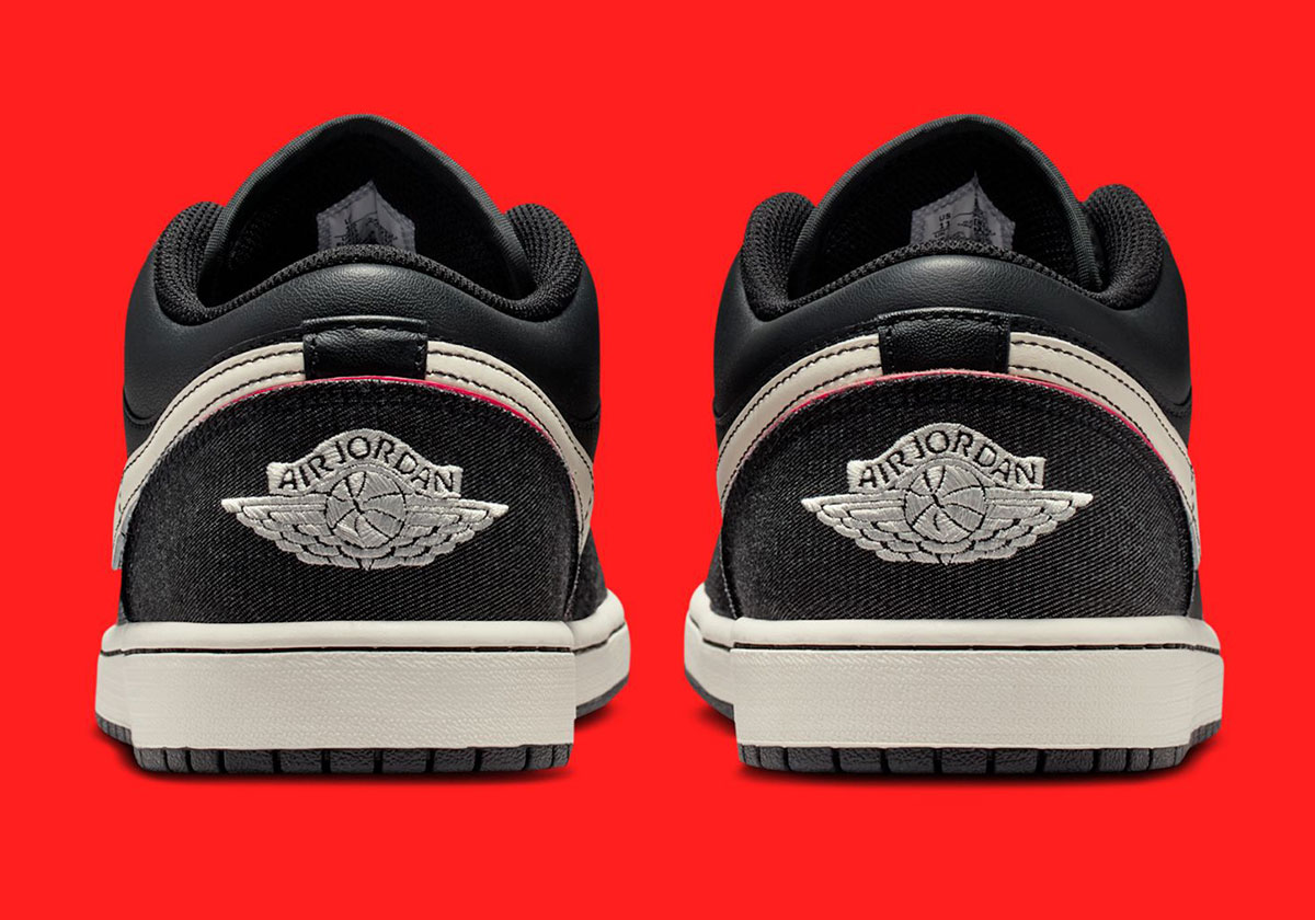 Air Jordan 1 Low Se Black Canvas Ir0842 010 3