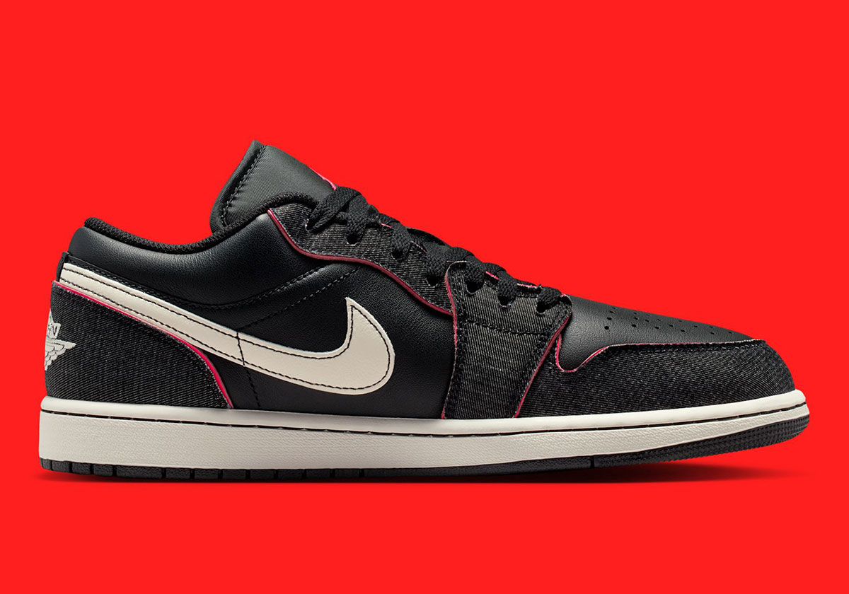 Air Jordan 1 Low Se Black Canvas Ir0842 010 7