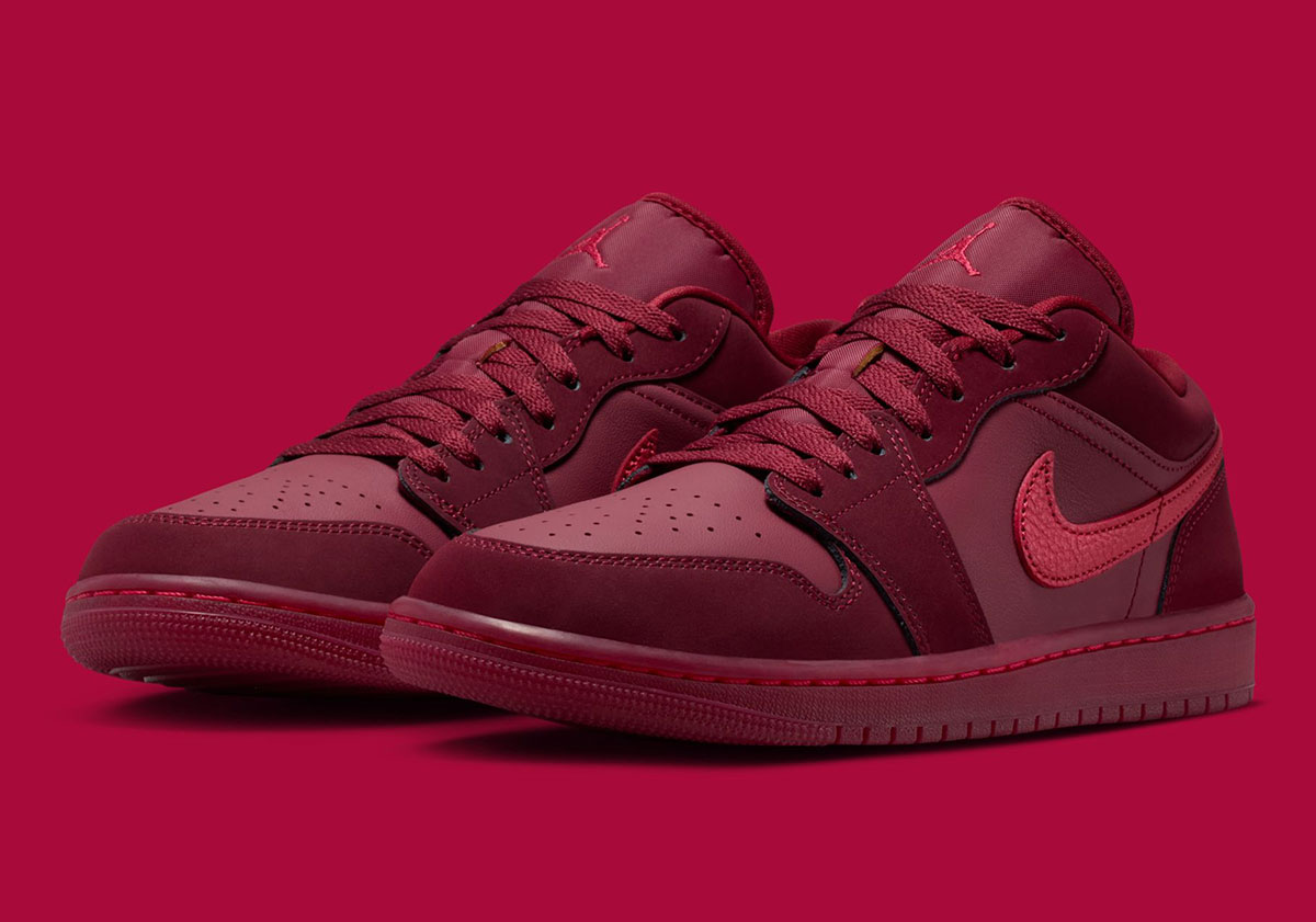 Air Jordan 1 Low Valentines Day Lips Kiss Ib7012 600 5
