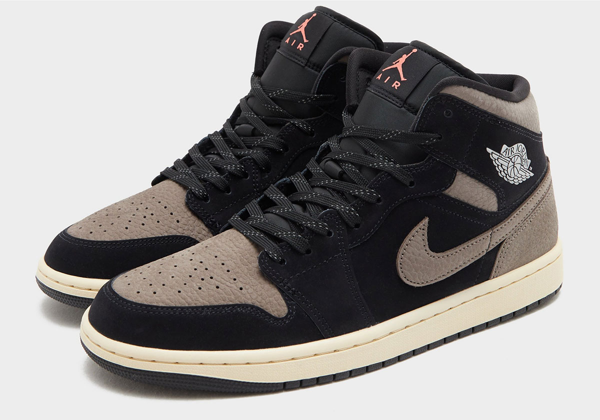The Air Jordan 1 Mid Echoes A 2025 Highlight With Its Own “Cave Stone”