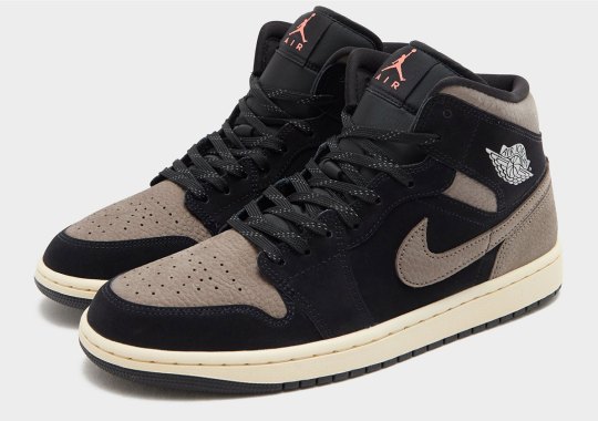 The Air Jordan 1 Mid Echoes A 2025 Highlight With Its Own "Cave Stone"