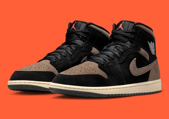The Air Jordan 1 Mid Echoes A 2025 Highlight With Its Own “Cave Stone”