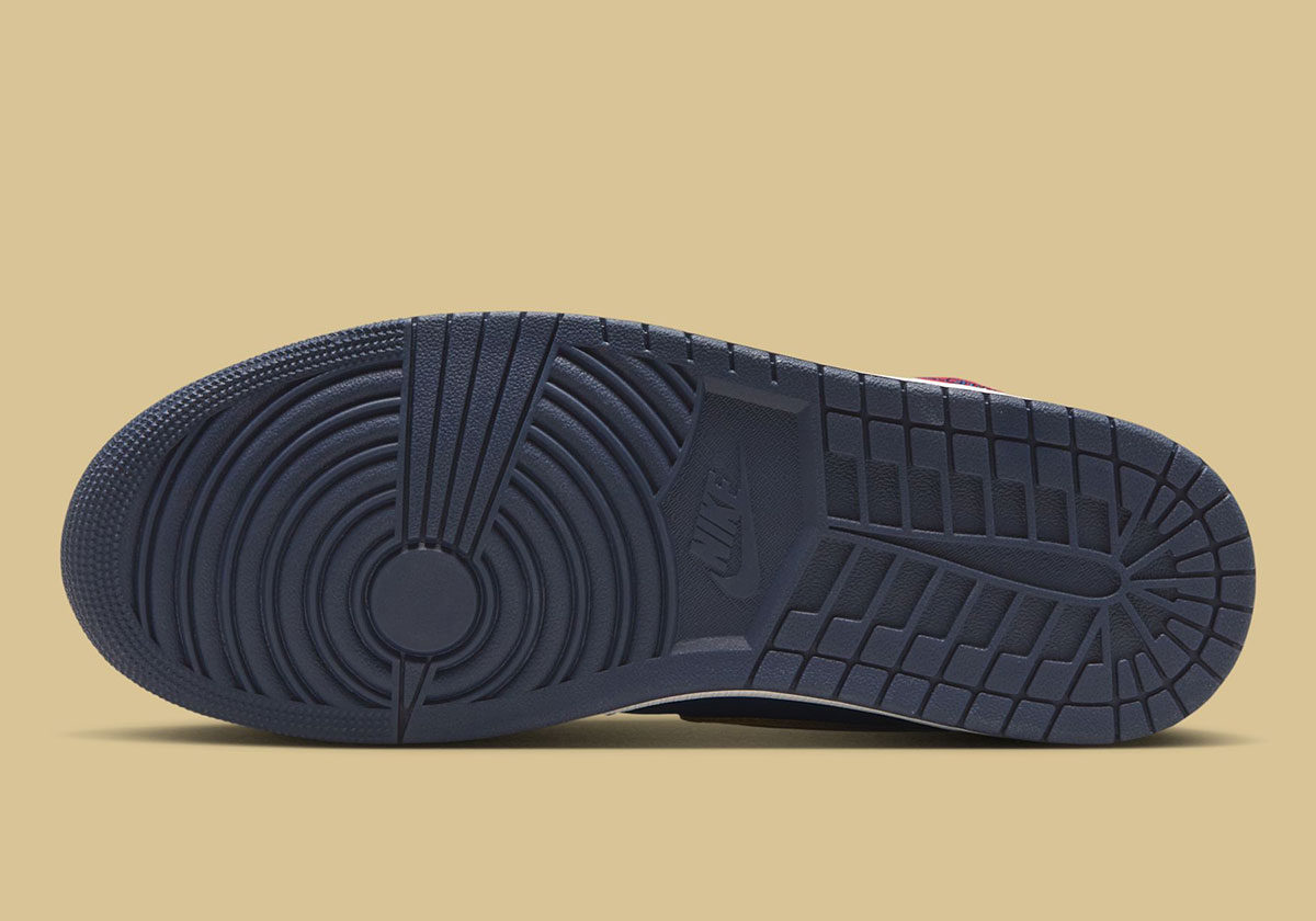 Air Jordan 1 Mid Team Red Obsidian Pale Vanilla Io7449 600 2