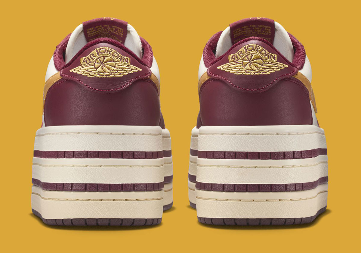 Air Jordan 1 Triple Stack Team Red Pale Ivory Sanded Gold Hv8288 600 3