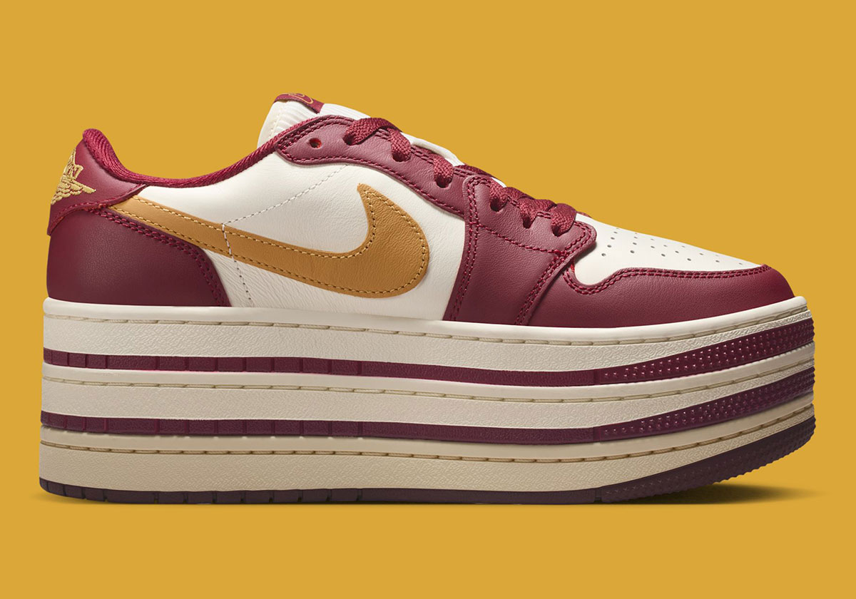 Air Jordan 1 Triple Stack Team Red Pale Ivory Sanded Gold Hv8288 600 7