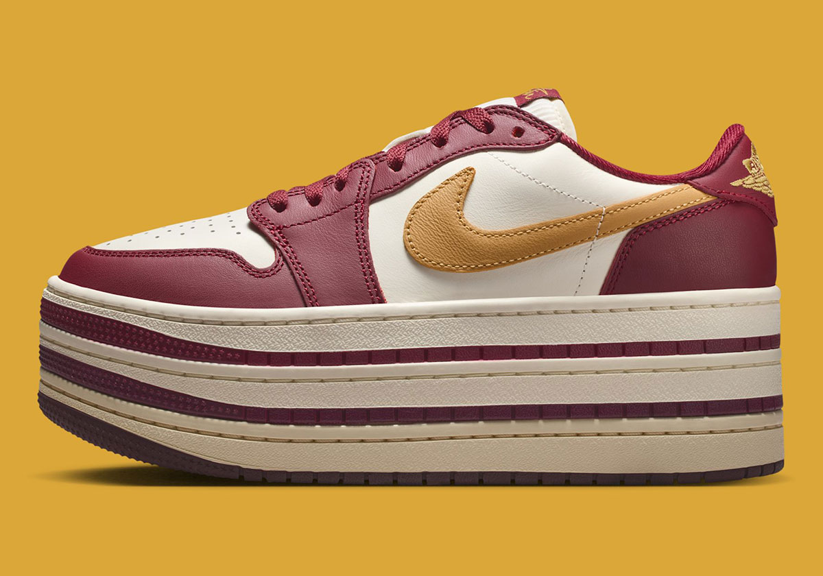 Air Jordan 1 Triple Stack Team Red Pale Ivory Sanded Gold Hv8288 600 9