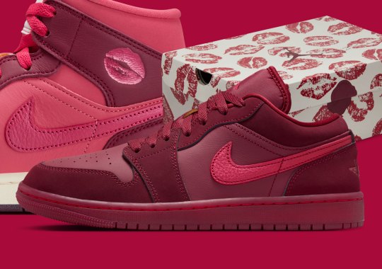Air Jordan 1 “Valentine’s Day” Pack For 2026 Is Covered In Kisses