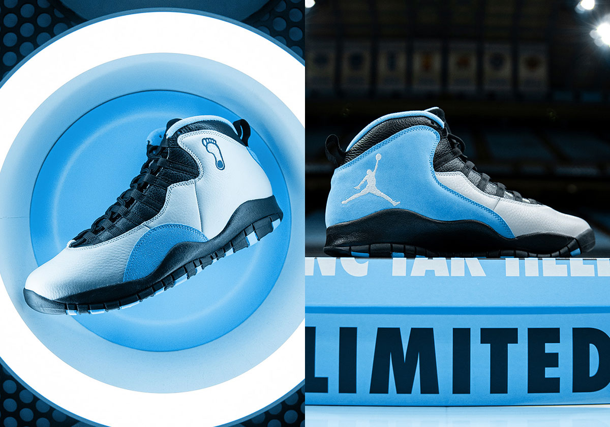 The UNC Tar Heels Receive A Reimagined Air Jordan 10 PE