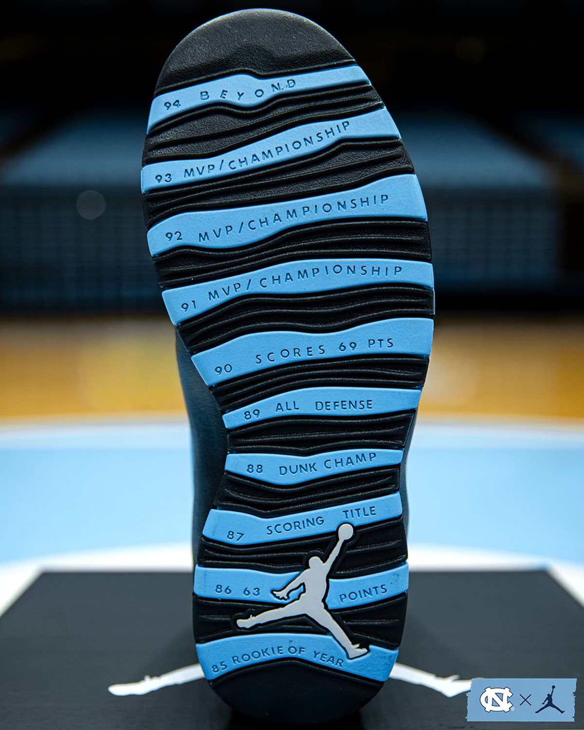 Air Jordan 10 Unc Tar Heels 2025 Pe 7