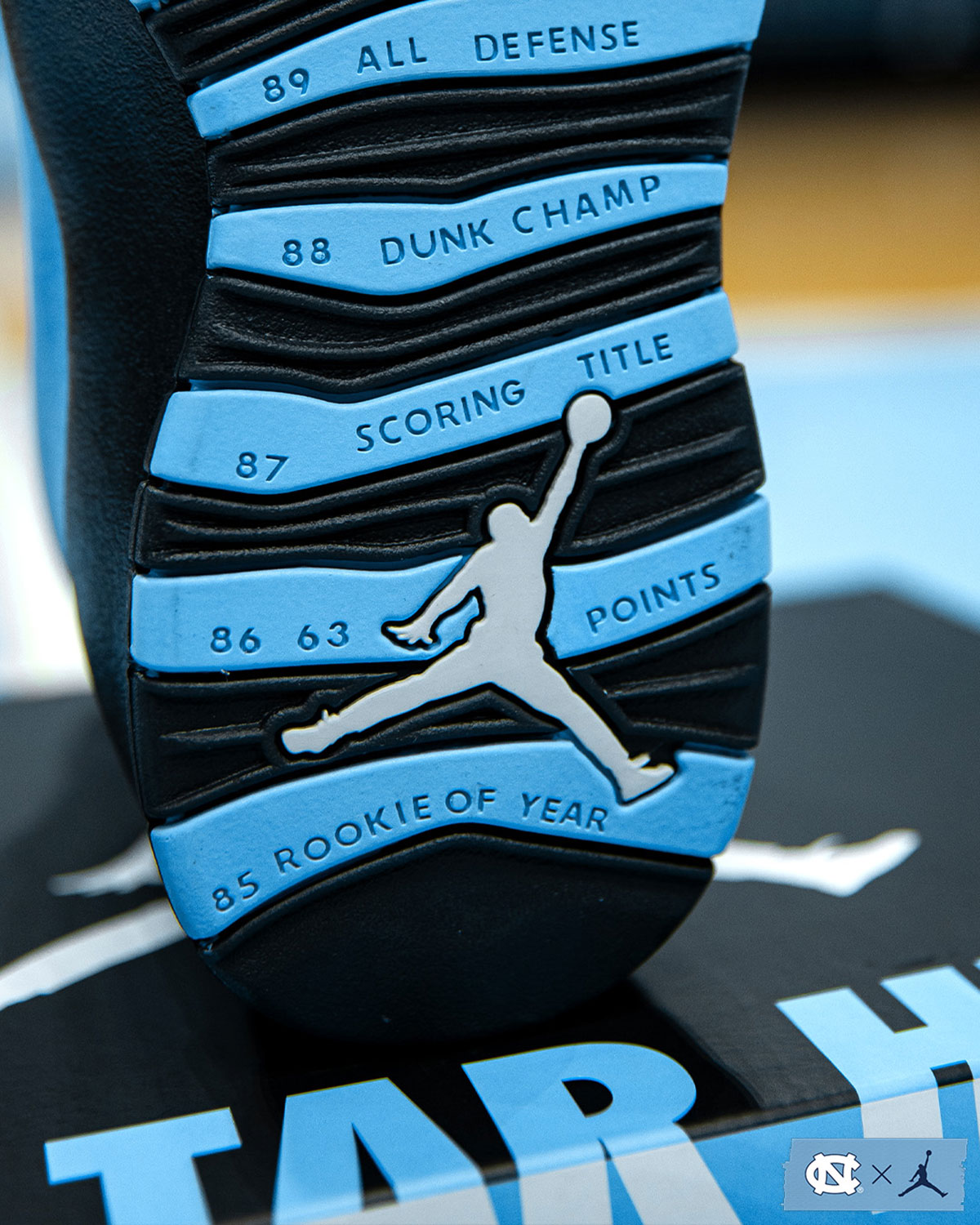 Air Jordan 10 Unc Tar Heels 2025 Pe 8
